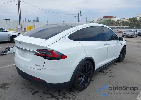 2016 Tesla Model X 75D/P100D/P90D from USA, damaged, VIN 5YJXCBE4XGF021916